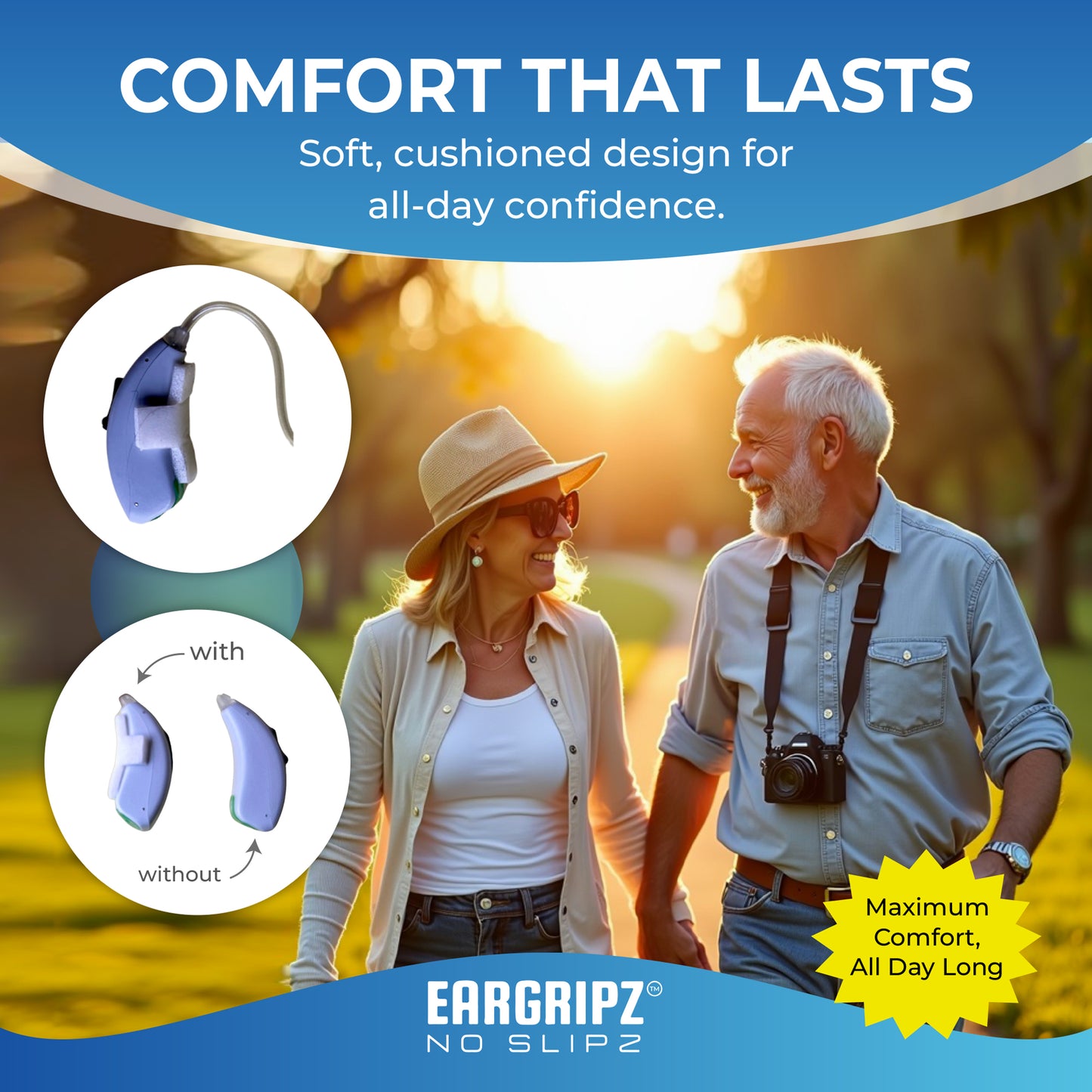 EarGripz Hearing Aid Grips (60-Pack)