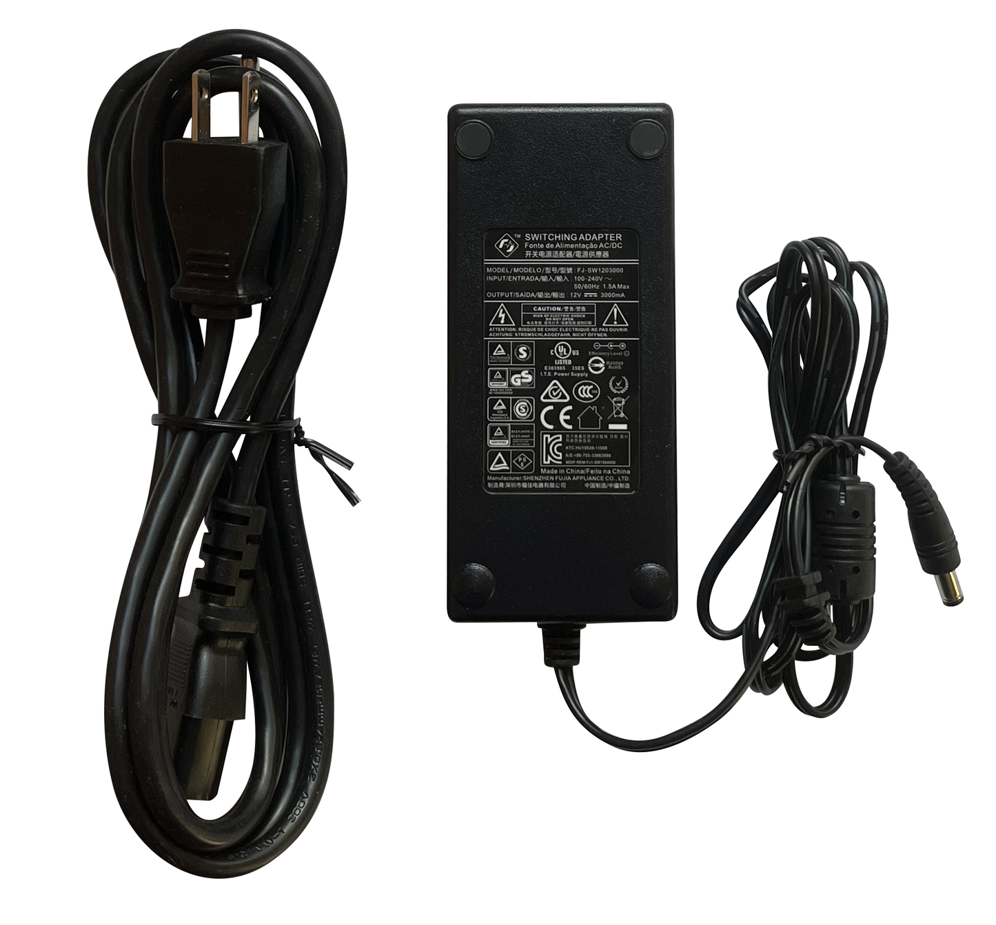 Power Supply for Video VRA System (VDS-500/VDS-1500/VDS-2000)