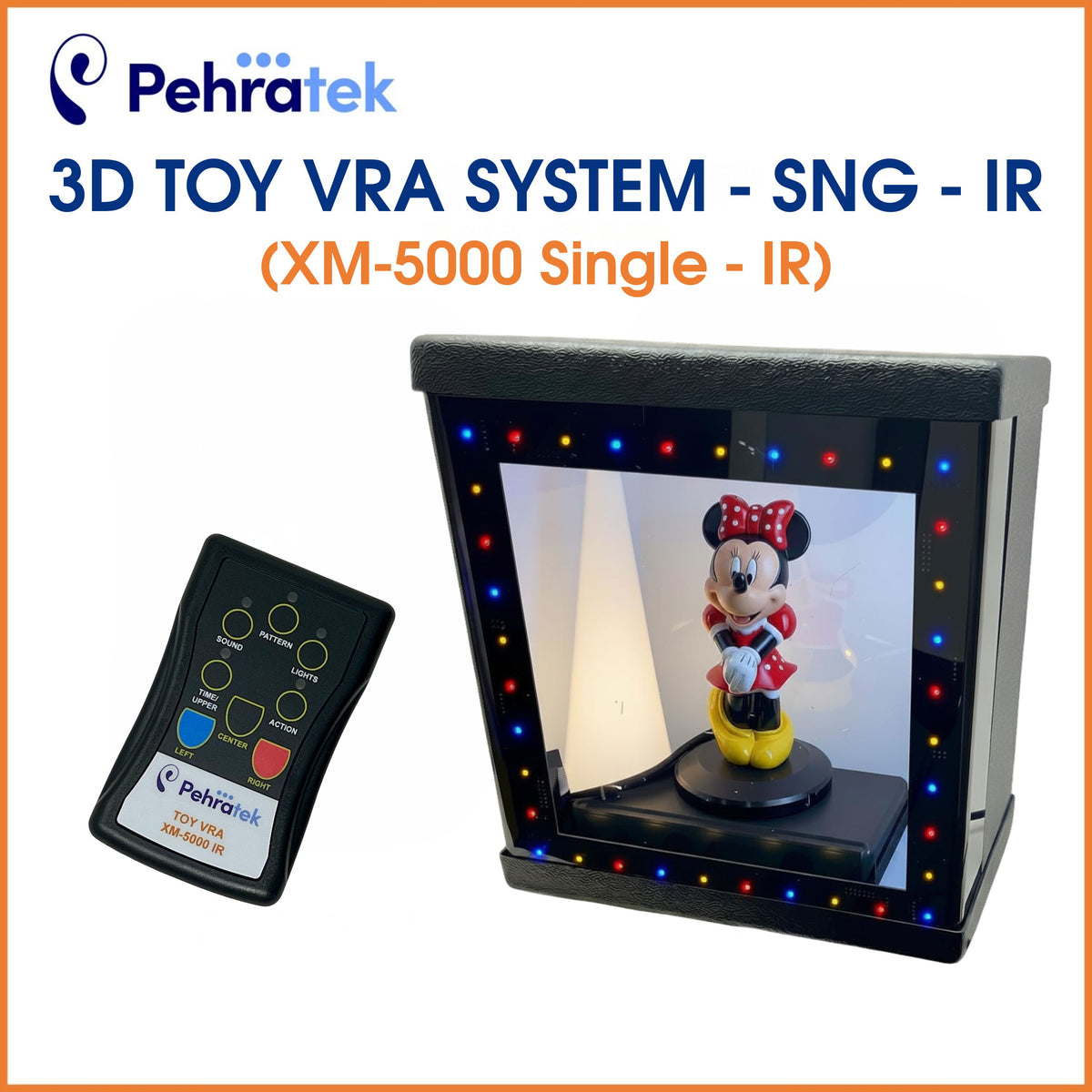 Single Unit VRA System (One HD Video Monitor or One 3D Toy Unit)