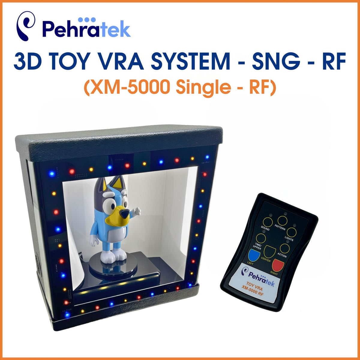 Single Unit VRA System (One HD Video Monitor or One 3D Toy Unit)