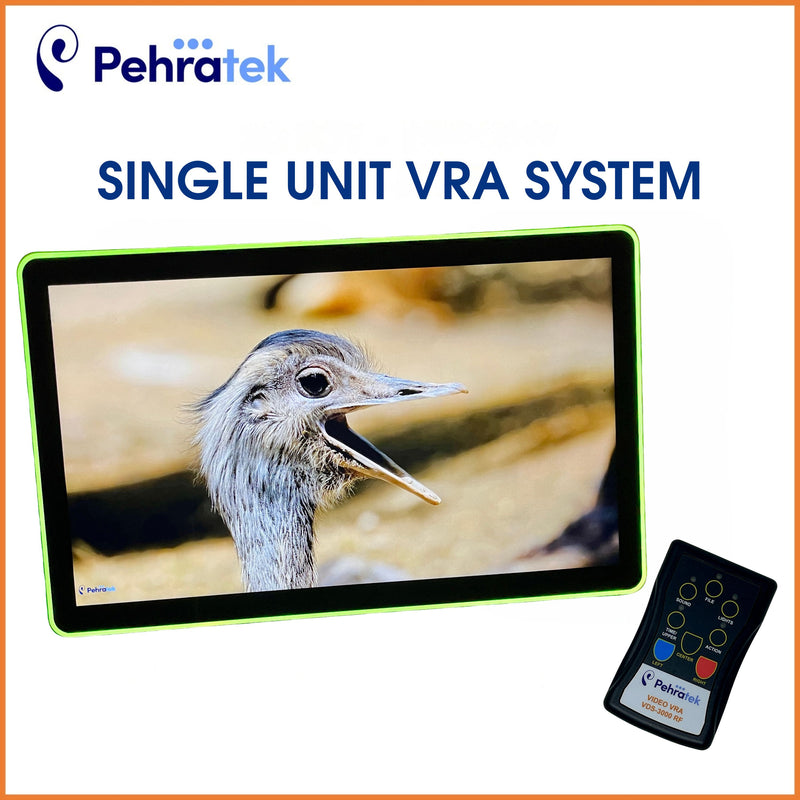 Single Unit VRA System (One HD Video Monitor or One 3D Toy Unit)