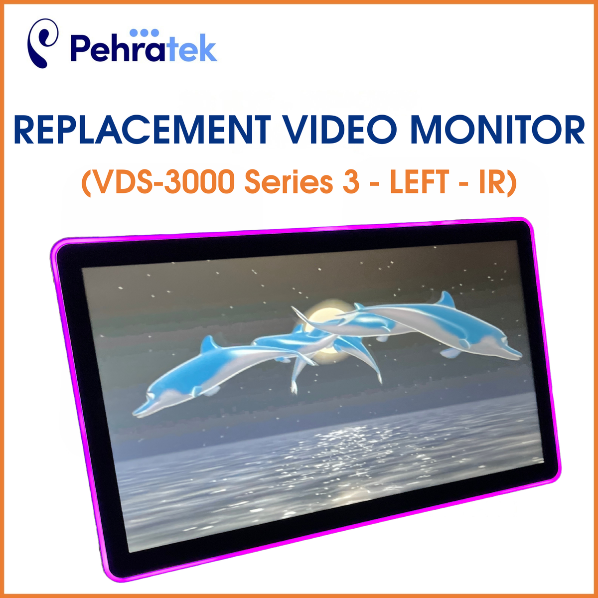 Replacement HD Video Monitor for VDS-3000 (Left, Center, or Right)