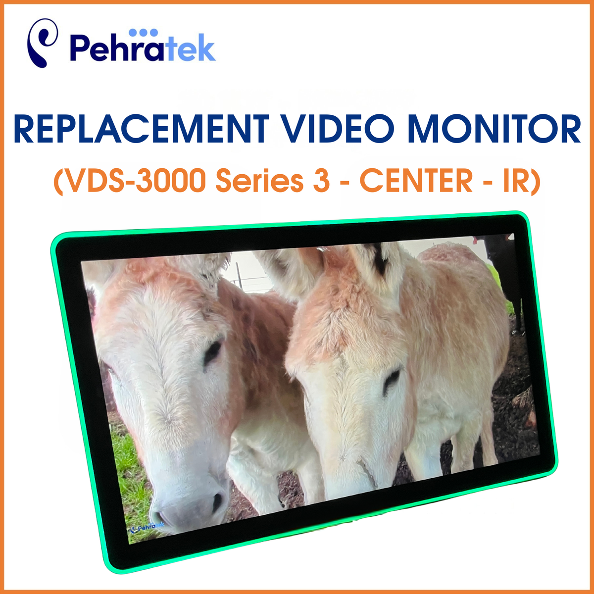 Replacement HD Video Monitor for VDS-3000 (Left, Center, or Right)